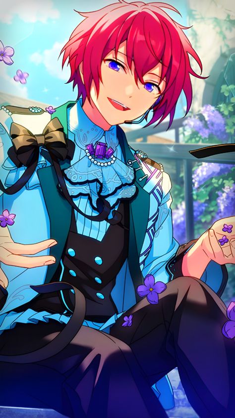 #tsukasa #tsukasasuou #enstars #ensemblestars Tsukasa Suou, Star Cards, Face Reveal, Star Wallpaper, Old Anime, Ensemble Stars, Music Star, Iphone Background, Anime Boy