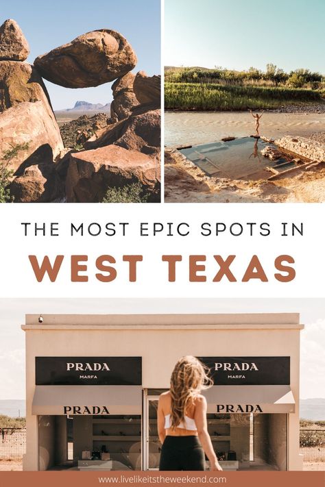 Find 5 places you can't miss on a West Texas road trip itinerary including the best things to do in West Texas. #texas #westtexas #usaroadtrip | West Texas Road Trip American road trips | Road trip tips | What to do in West Texas | West Texas travel guide | Marfa, Texas | Fort Davis, Texas | El Paso, Texas | USA travel | Big Bend National Park | Terlingua, Texas | Ghost towns | Hiking trips | Outdoor adventure travel | West Texas Road Trip, Things To Do In El Paso Texas, Big Bend National Park Photography, El Paso Texas Photography, Texas Itinerary, Marfa Prada, Fort Davis Texas, Texas Travel Weekend Getaways, Texas Hiking