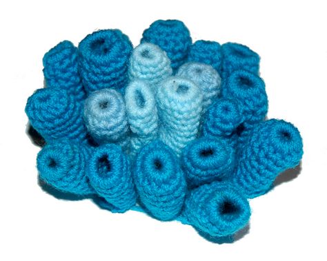 Crochet Coral Reef, Coral Reef Pattern, Crochet Coral, Reef Pattern, Crochet Fish, Jewelry Crochet, Freeform Crochet, Natural Life, Macrame Patterns