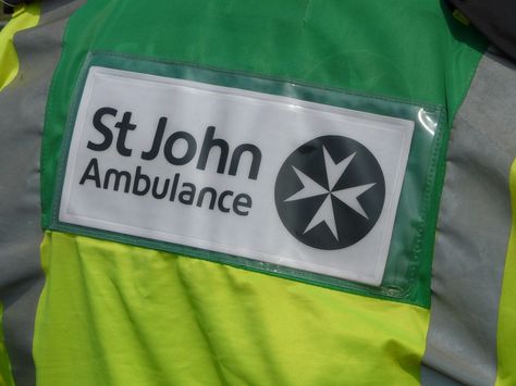 St John Ambulance member on duty St Johns Ambulance, St John Ambulance, Emergency Ambulance, Air Plane, Emergency Care, Social Care, Gap Year, St Johns, Medical History