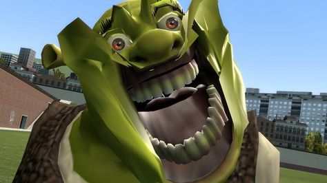 Shrek Funny, Nerf Accessories, Shrek Memes, Dark Alley, Funny Profile, Funny Wallpaper, Tuesday Morning, Ice Age, Tag Photo