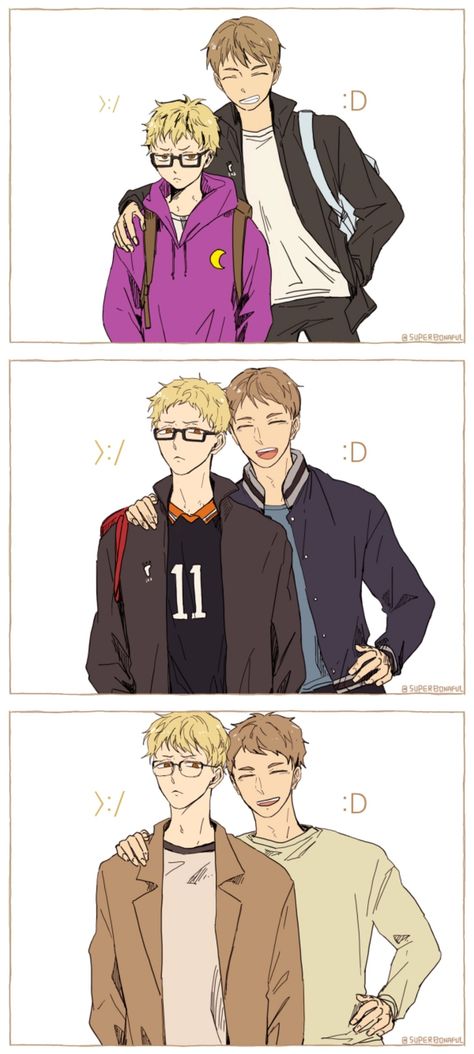 Tsukishima Brothers, Tsukishima Kei Fanart, Tsukishima Fanart, Karasuno High School, Tsukiyama Haikyuu, Haikyuu Tsukishima, Haikyuu Volleyball, Tsukishima Kei, Haikyuu Karasuno