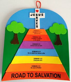 Roman Road Craft, Romans Road, Adam And Eve Bible, Bible Crafts Sunday School, Bible Story Crafts, Plan Of Salvation, Sunday School Crafts For Kids, Bible Book, Bible School Crafts