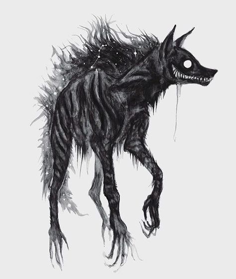 Loving the beautiful creepy art by @bserway Submit to be featured use: #PIKCHURThis #weird #wild #wonderful #artwork Art Sinistre, Creepy Animals, Creepy Halloween Costumes, Scary Drawings, Animals Drawing, Creepy Drawings, Art Noir, 다크 판타지, Monster Concept Art