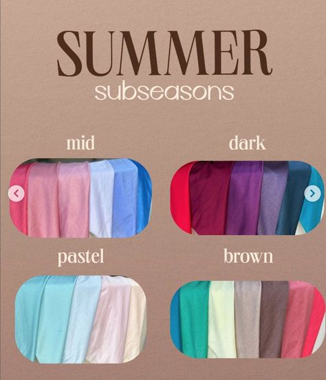 Hoc Summer Color Palette, Summer House Of Colour Outfits, House Of Color Summer Palette Outfits, Hoc Summer Color Outfits, House Of Colour Brown Summer, House Of Color Dark Summer, Dark Summer Color Palette Outfits, Brown Summer Color Palette, House Of Color Summer Palette