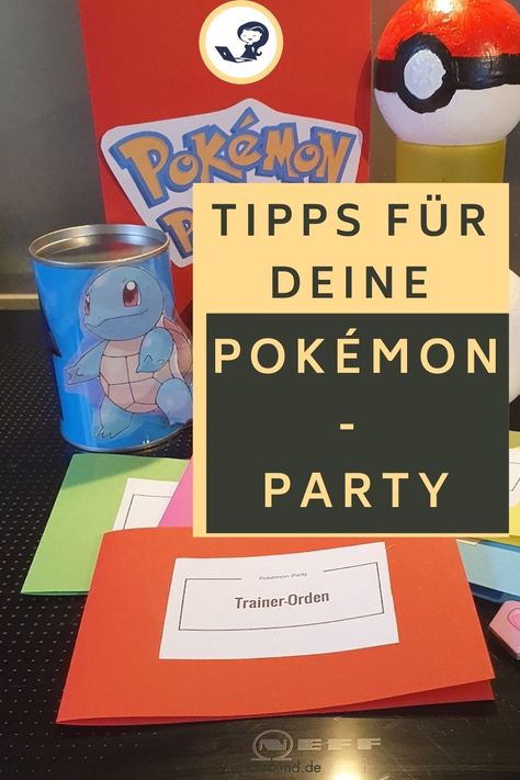 Wie feiere ich eine coole Pokémon-Party? Hol die alle Ideem zur Pokémon-Deko und lass dich von Pikachu-Kuchen und Spielen rund um Rätsel. Pinata und Trainer-Orden inspirieren. Ich zeige dir, welche Tisch-Deko ich verwende und wie du das einfach nachmachen kannst! Pokemon Birthday Party Ideas, Pokemon Quiz, Pokémon Birthday, Pokémon Party, Pokemon Mew, Pokemon Birthday Party, Pokemon Party, Pokemon Birthday, Pokemon Trainer