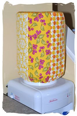 Rants 'N Random Ramblings: Water Bottle Cover Water Dispenser Cover Diy, Water Cooler Bottle, Big Water Bottle, 5 Gallon Water Bottle, How To Make Water, Gallon Water Jug, Gallon Jars, Large Water Bottle, Camping Set Up