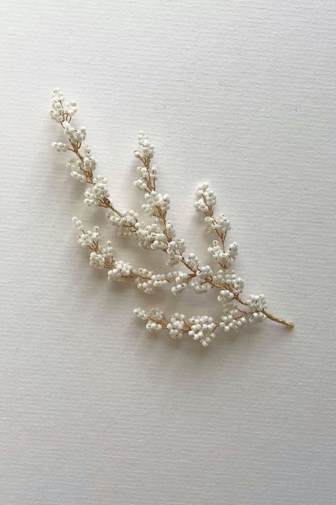 Hair Accessories — Eden b. Studio Romantic Bridal Hair, Wedding Hair Vine, Beautiful Beaded Jewelry, Bridal Hair Accessory, Bead Hair Accessories, Beaded Jewlery, Bridal Hair Clip, The Modern Bride, Bridal Hair Vine