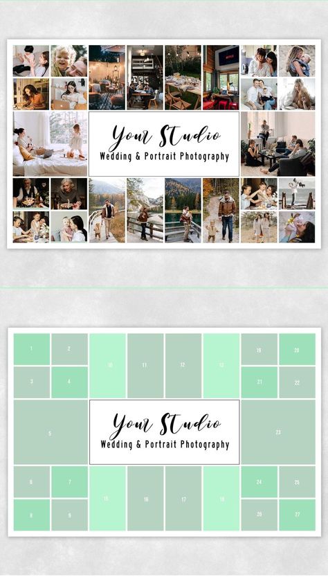 Wall Poster Collage, Printed Pictures, Poster Collage, Storyboard Template, Scrapbook Template, Photography Templates, 4x6 Prints, Instagram Photo Editing, Multi Photo