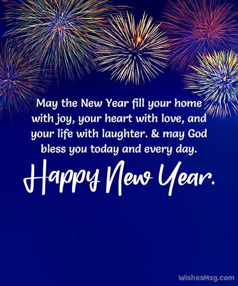 100+ Religious New Year Wishes and Prayers - WishesMsg Happy New Year Biblical Wishes, Happy New Year Prayer Friends, New Year Christian Wishes, Happy New Year God Bless You, New Year’s Day Blessings, God Bless New Year, New Years Prayer Quote, Happy New Year Christian Messages, Biblical New Year Wishes