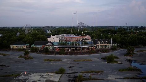 Six Flags New Orleans, Abandoned Theme Parks, The Incredible True Story, Newspaper Clippings, Industrial Development, South Louisiana, Six Flags, Development Board, Tear Down