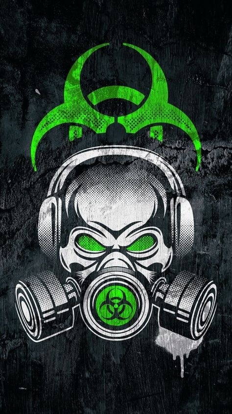 Biohazard Mask, Digital Art Background, Free Iphone Wallpaper, Gas Mask, Free Iphone, Art Background, Iphone Wallpaper, Digital Art, Mask