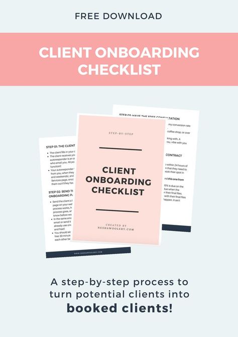 The Ultimate 5-Step Client Onboarding Process Client Onboarding Checklist, Bad Clients, Onboarding Checklist, Freelance Tips, Client Onboarding, Stop Stressing, Ebay Account, Business Checklist, Welcome Packet