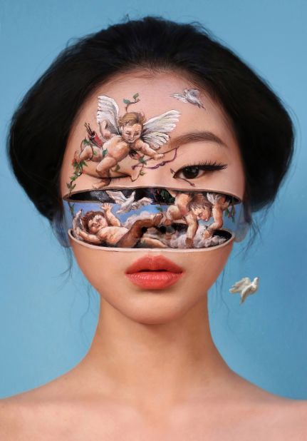 Meet the South Korean artist using her own body as a canvas | CNN Dain Yoon, To Look, A Woman, Makeup, Instagram, Art, Make Up