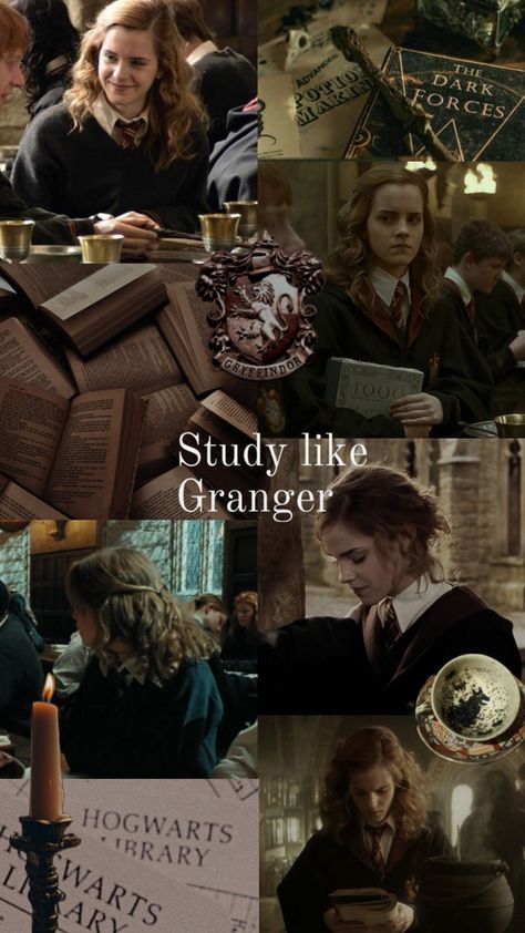 Study Like Hermione Granger, Hermione Granger Study, Hermione Granger Aesthetic, College Motivation, Smart Girl, Exam Motivation, Aesthetic Study, Hogwarts Aesthetic, Study Motivation Video