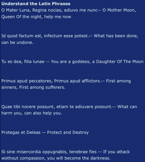 Latin Moon Quotes, Daughters Of The Moon Lynne Ewing, Latin Phrases About The Moon, The Moon Quotes, Daughter Of The Moon, Learn Latin, Writers Tips, Fangirl Book, Moon Quotes