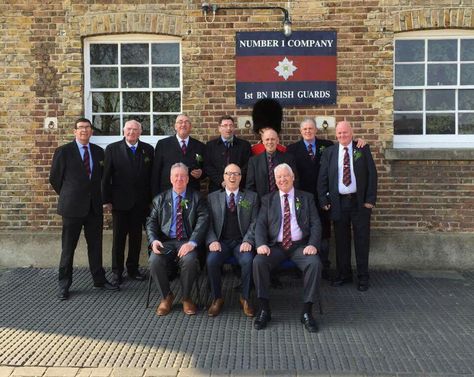 Old comrades Irish Guards Irish Guards, Division, Academic Dress