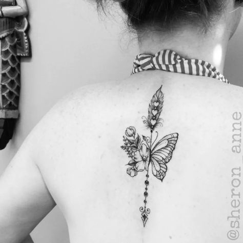 Tattoo uploaded by Sheron Anne ... Butterfly Arrow Tattoo, Archery Tattoo, Butterfly Tattoos On Arm, Insect Tattoo, Butterfly Tattoos, Arrow Tattoo, Feather Tattoo, Line Work Tattoo, Leg Tattoo