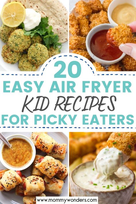 Easy Healthy Dinner Picky Eaters, Easy Dinner Recipes For Picky Kids, Healthy Dinner Recipes For Family Easy Air Fryer, Healthy Lunch Recipes For Picky Eaters, Family Friendly Air Fryer Recipes, Picky Eater Air Fryer Recipes, Healthy Dinner Recipes For Family Air Fryer, Picky Eaters Kids Dinner, Air Fryer Lunch Ideas For Kids