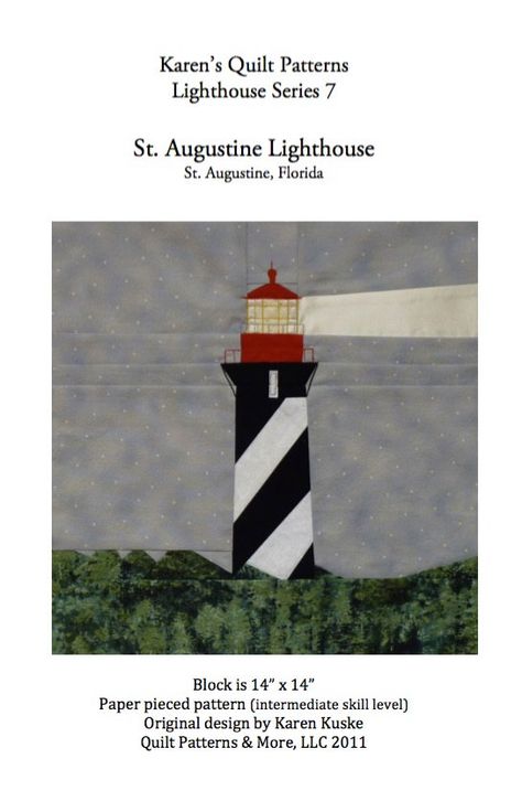 Lighthouse Quilt Pattern, Lighthouse Quilt Patterns, Lighthouse Quilt Block, Lighthouse Quilt, Sewing Light, House Lighting Outdoor, House Quilt Patterns, Nautical Quilt, Barn Quilt Designs