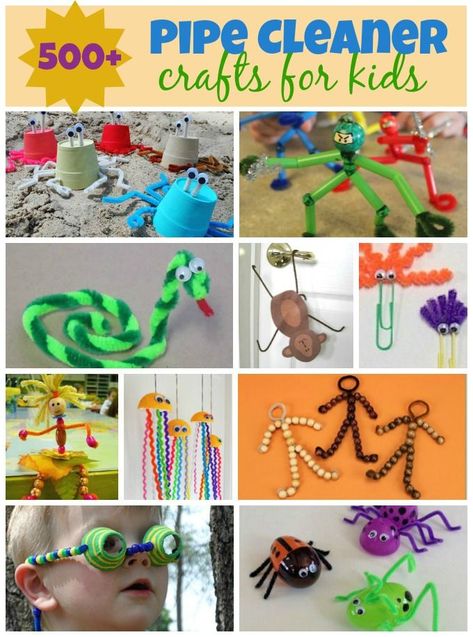 chenille stem crafts for kids Stem Crafts For Kids, Pipe Cleaner Crafts For Kids, Recycled Crafts Kids Projects, Chenille Stem Crafts, Pinwheel Craft, Recycled Crafts Kids, Stem Crafts, Edible Crafts, Pipe Cleaner Crafts