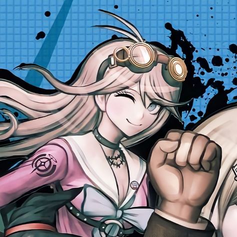 Miu Iruma Official Art Poster Ultimate Inventor Miu Iruma Official Art, Iruma Icon, Miu Iruma, Danganronpa V3, Danganronpa, Art Poster, The Good, Tumblr, Anime