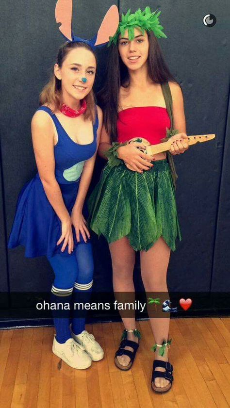 Senior party outfits Stitch Halloween Costume, Best Friend Costumes, Stitch Costume, Meme Costume, Friend Costumes, Teen Halloween, Bff Halloween Costumes, Best Friend Halloween Costumes, Great Halloween Costumes