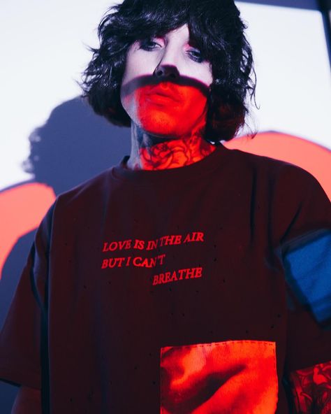 Oliver Sykes Oli Sykes, Oliver Sykes, Kellin Quinn, Tattoos, Music, Red, Hair