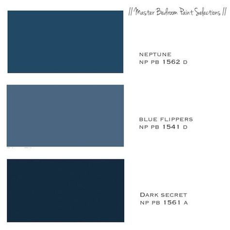 Nippon Paint Wall Colour, Deep Blue Walls, Dusty Dark Blue, Dusty Blue Paint, Dark Blue Paint, Dark & Stormy, Nippon Paint, Wall Colour, Paint Wall