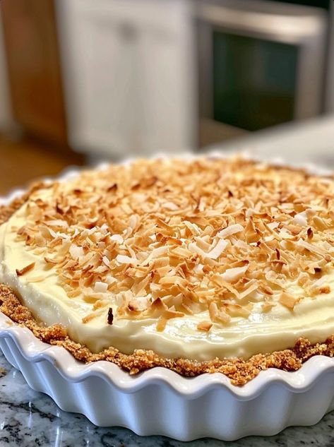 Coconut Pie Recipe Old Fashioned, Best Coconut Cream Pie, Coconut Pie Recipe, Chicken Fried Steak Recipe, Cornbread Casserole Recipe, Cheesy Potatoes Recipe, Coconut Cream Pie Recipes, Fall Pies, Coconut Pie