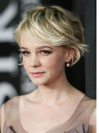 short cut Carey Mulligan Hair, Celebrity Pixie Cut, Growing Out Hair, Shorter Hair, Carey Mulligan, Short Blonde, Cut My Hair, Hair Envy, Hair Today