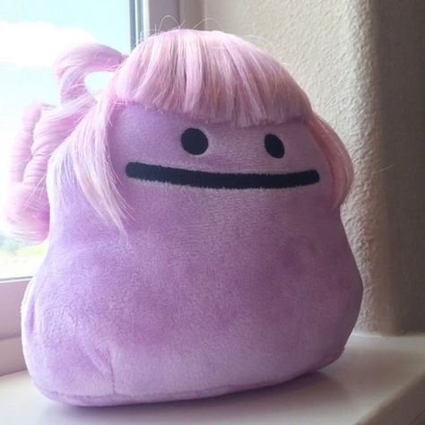 Ditto Matching Pfp, Ditto Pfp, Plushie Pfp, Pokemon Photo, Pokemon Plush, Pokemon Memes, Plush Backpack, Anime Figurines, Cute Backpacks