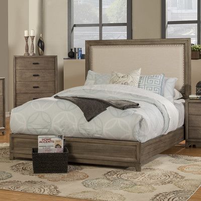 Headboard Inspiration, Rustic Bedroom Decor, Queen Panel Beds, Upholstered Panel Bed, Bedroom Panel, Wood Bed, Wood Headboard, Upholstered Panels, Bed Sets