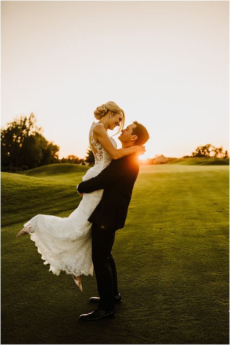 Ann Arbor Polo Fields Golf Club Wedding | Ann Arbor Wedding | Golden Hour Photos | Golf Course Wedding  madalynmuncy.com Wedding Golf Course, Golf Course Wedding Photos, Wedding Golf, Golf Wedding, Ann Arbor Wedding, Couple Engagement Pictures, Golden Hour Photos, Golf Course Wedding, Wedding Picture Poses