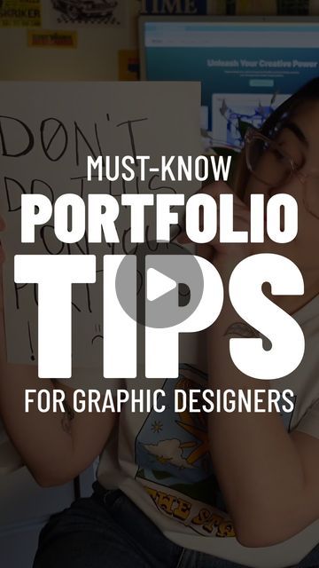 Kittl on Instagram: "Starting your journey as a graphic designer? Here are the must-know tips before you craft that portfolio! ✨⁠
⁠
💡 Got an extra tip to share? Drop a comment below! et’s help each other ⁠
⁠
Don’t forget to check out the full video on our YouTube channel for all the details! 👀⁠
__⁠
#kittl #kittldesign #portfolio #tips #logos #typography #designsoftware #graphicdesign #designinspiration #graphicdesigntips #graphicartist" Portfolio Tips, Logos Typography, Graphic Design Tips, Branding Agency, Graphic Design Portfolio, Graphic Artist, Software Design, The Details, Graphic Designer