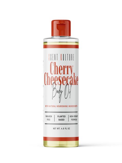 Cherry Cheesecake Body Oil Made with nourishing ingredients like almond oil and shea butter, Cherry Cheesecake - Body Oil is a nutrient-rich moisturizer that will leave your skin feeling soft and supple. Restore your skin's natural radiance with this nourishing body oil. Formulated with high-quality ingredients Cherry Cheesecake - Body Oil will leave your skin feeling soft, supple, and healthy. Experience the benefits of this nutrient-rich moisturizer and give your skin the care it deserves. Good Body Oils, Cherry Body Care, Cherry Products, Scented Body Oil, Scented Body Oils, Fragrance Lab, Fragrances Perfume Woman, Cherry Cheesecake, Shower Skin Care