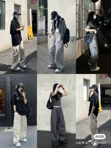 Boyish Outfit For Women, Korean Fashion Women Casual Street Style, Street Dance Fashion, Tomboy Looks Women, Korean Street Style Women, Korean Fashion Street Style, Korean Street Fashion Women, Tomboyish Outfits, Korean Hoodie