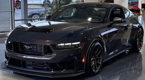 Ford Mustang Dark Horse Dark Horse Mustang, Ford Mustang Dark Horse, Exotic Sports Cars, Black Horse, Car Ford, Dark Horse, Dream Car, Super Cars, Ford Mustang