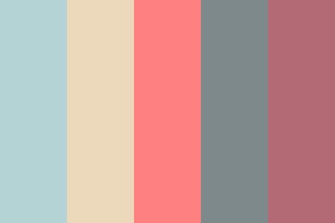 Random Palette Peach Color Palettes, Summer Color Palettes, Beach Color Palettes, Bedroom Colours, Flat Color Palette, Vintage Colour Palette, Color Design Inspiration, Color Palette Challenge, Palette Art