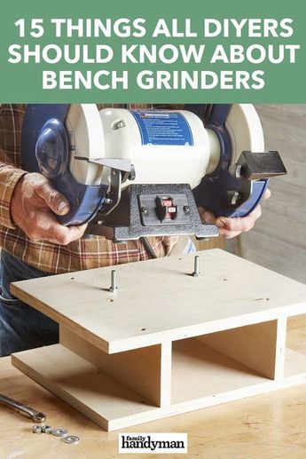 Kids Woodworking Projects, Bench Grinders, Woodworking Garage, Woodworking Shop Plans, Woodworking Shop Layout, Woodworking Bench Plans, Woodworking Storage, Woodworking Shop Projects, Bench Grinder