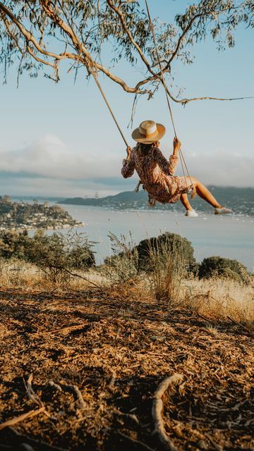 Sarah | SF + California Travel on Instagram: "Hidden gem near San Francisco ✨ 📌 Save this post for later when traveling to the Bay Area! This hidden swing with amazing view over the Bay and the Golden Gate Bridge, is located in Tiburon 🌿 🚗 The best way to get there is by car, there is a limited street parking with 4-5 car spaces. 💡To get there you need to turn into Tiburon Blvd into Gilmartin Drive and drive up the street until you reach 100 Gilmartin Dr ☀️The best time to go is during sun California Roadtrip, Visit San Francisco, Street Parking, Tree Swing, The Golden Gate Bridge, San Francisco Travel, Visit California, The Bay Area, California Adventure