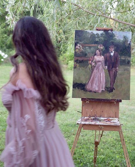 Live Wedding Painter in Toronto | Shauna Gray Fine Art Wedding Live Painter, Wedding Painting Ideas, Live Painting Wedding, Live Wedding Painter, Wedding Painter, Art Account, Wedding Painting, Live Painting, Wedding Illustration