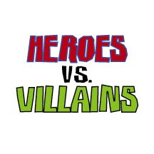 Villain Logo, Hero Vs Villain, Heroes Vs Villains, Pink Peppermint, Wheres Wally, Heroes And Villains, Toy Story Alien, Black Princess, Alien Worlds