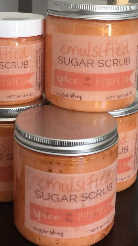 Emulsified Sugar Scrub, Natural Care, Talenti Ice Cream, Sugar Scrub, Pumpkin Spice, Candle Jars, Scrubs, Ice Cream, Cream