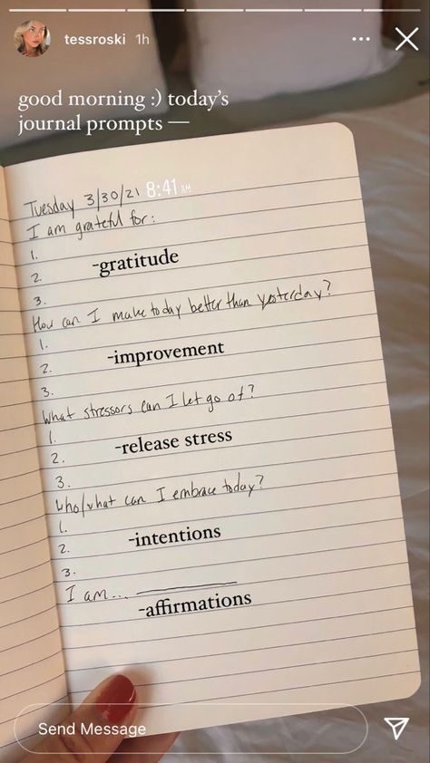 Journaling Gratitude, Morning Journal Prompts, Positivity Affirmations, Morning Journal, Gratitude Journal Prompts, Daily Journal Prompts, Spiritual Journals, Self Care Bullet Journal, Writing Therapy