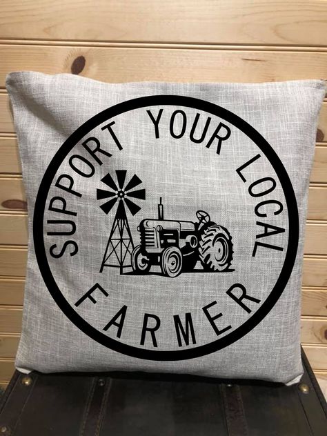 Support Farmers Shirt, Kindness Confetti, Personalized Wooden Tray, Support Your Local Farmer, Holiday Shirt Ideas, Ag Day, Tractor Svg, Farmer Tractor, Tractor Design