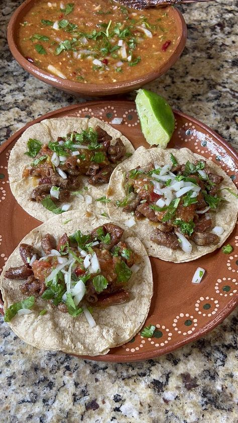 Tripas Recipe, Latina Kitchen, Mexican Meatballs, Cilantro Salsa, Beef Cow, Meatball Soup, Garlic Head, Chipotle Pepper, Beef Short Ribs