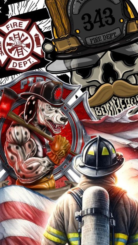 Firefighter Aesthetic Wallpaper, Firefighter Wallpaper Backgrounds, Firefighter Wallpaper, Fighter Wallpaper, American Firefighter, Cricut Business, American Flag Wallpaper, Fire Fighter, Boho Bedroom Decor