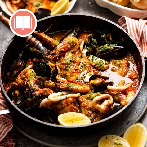 Spanish Seafood Stew Recipe Tin Eats, Bouillabaisse Recipe, Spanish Stew, Tin Eats, Kung Pao Chicken Recipe, Recipetin Eats, Recipe Tin, Seafood Stew, Eating Fast