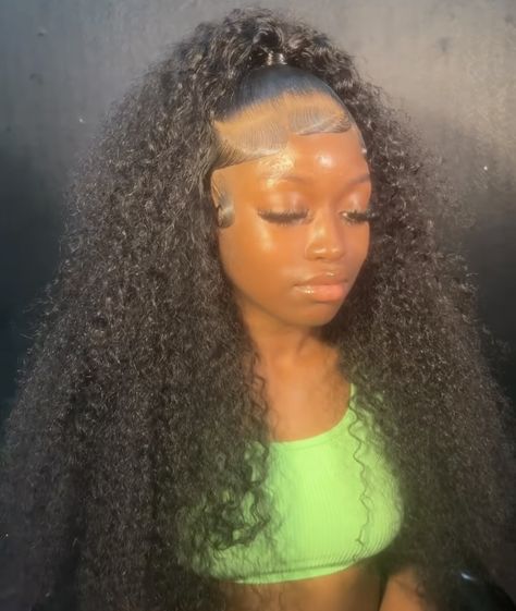 Curly Hairstyles Wigs For Black Women, Curly Wigs For Black Women Hairstyle, Hairstyles Curly Wig, Deep Curly Wig Hairstyles, Deep Wave Frontal Wig Hairstyles, Curly Wig Hairstyles Black Women, Curly Wig Hairstyles, 21st Birthday Hairstyles, Curly Braided Hairstyles